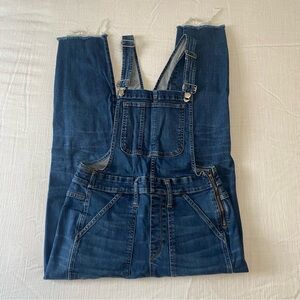 Madewell Blue Denim Overalls